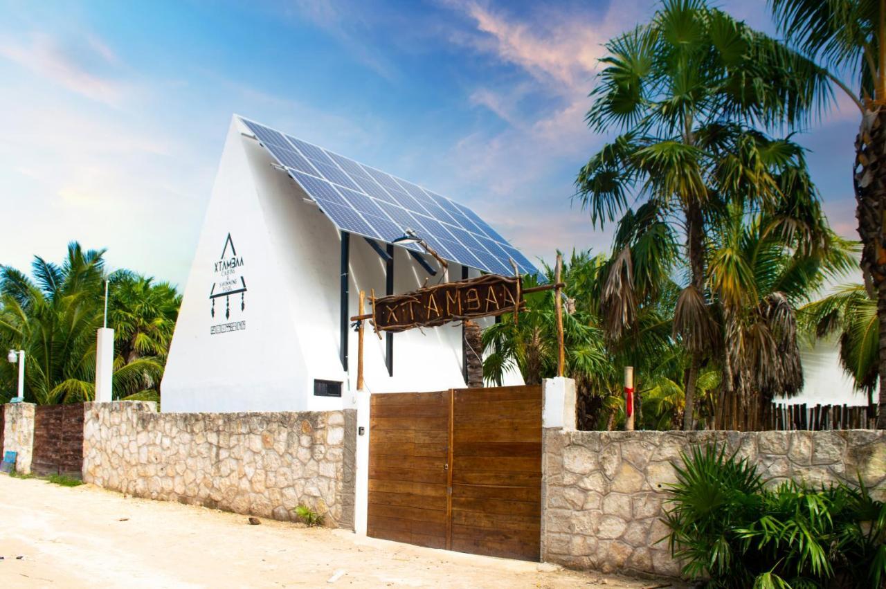 Xtambaa Cabins & Spa Only Adults El Cuyo Eksteriør bilde